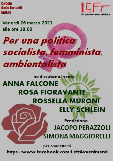 Per una politica socialista, femminista, ambientalista